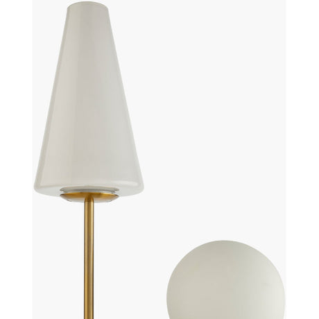 Modern European furniture - White 2-Light Accent Table Lamp - www.oroa.com