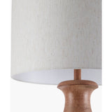 Modern European furniture - Beige Linen Accent Floor Lamp - www.oroa.com