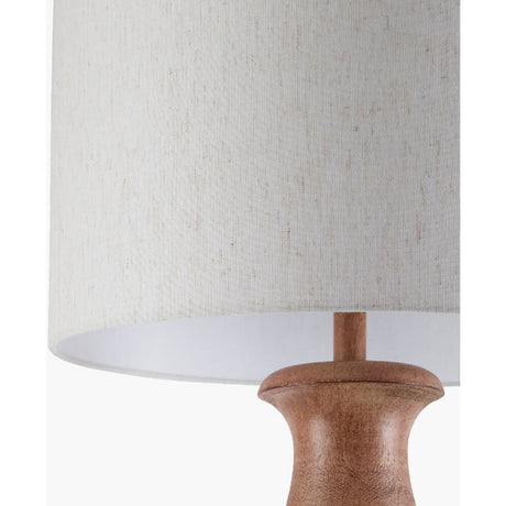 Modern European furniture - Beige Linen Accent Floor Lamp - www.oroa.com