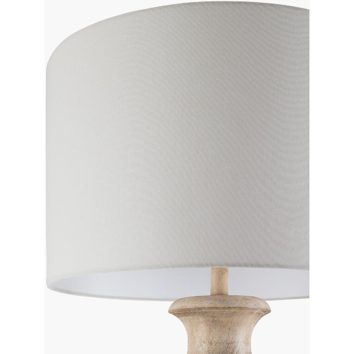 Modern European furniture - White Linen Accent Floor Lamp - www.oroa.com