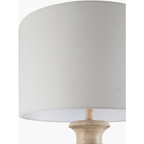Modern European furniture - White Linen Accent Floor Lamp - www.oroa.com