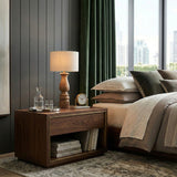 Modern European furniture - Beige Linen Accent Table Lamp - www.oroa.com