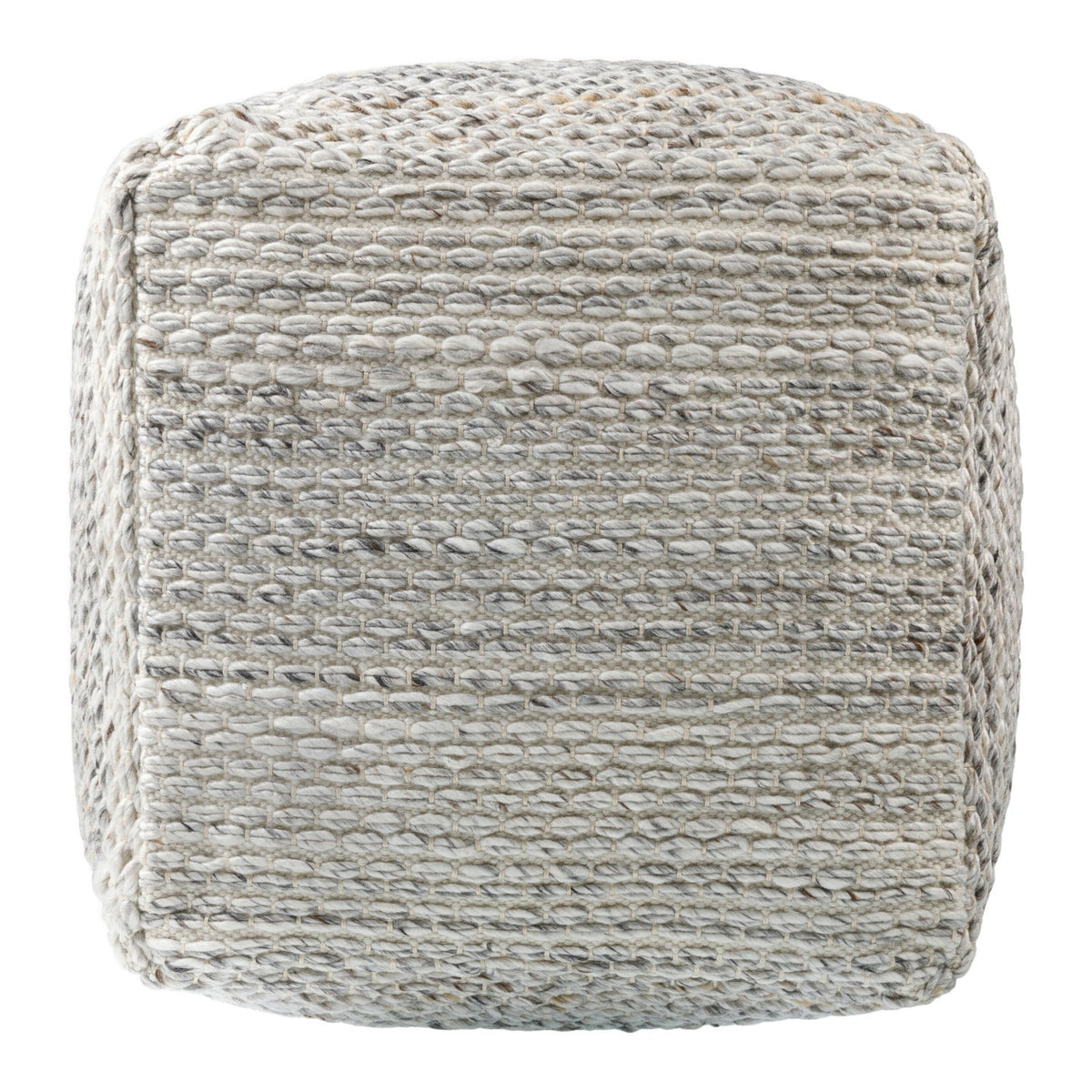 Modern European furniture - Woven Cube Outdoor Pouf - www.oroa.com