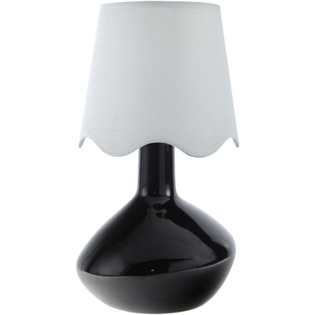 Modern European furniture - Wavy Rattan Accent Table Lamp - www.oroa.com