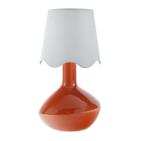 Modern European furniture - Wavy Rattan Accent Table Lamp - www.oroa.com