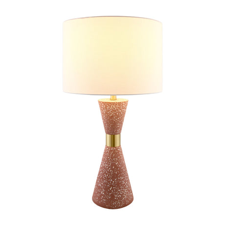 Modern European furniture - Terrazzo Red Accent Table Lamp - www.oroa.com