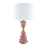 Modern European furniture - Terrazzo Red Accent Table Lamp - www.oroa.com