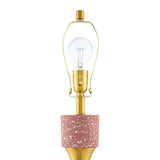Modern European furniture - Terrazzo Finish Hourglass Table - www.oroa.comLamp