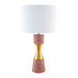 Modern European furniture - Terrazzo Finish Hourglass Table - www.oroa.comLamp