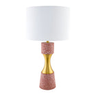 Modern European furniture - Terrazzo Finish Hourglass Table - www.oroa.comLamp