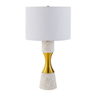Modern European furniture - Terrazzo Finish Hourglass Table - www.oroa.comLamp