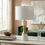 Modern European furniture - Terrazzo Finish Hourglass Table - www.oroa.comLamp