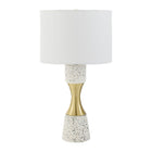 Modern European furniture - Terrazzo Finish Hourglass Table - www.oroa.comLamp