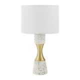 Modern European furniture - Terrazzo Finish Hourglass Table - www.oroa.comLamp
