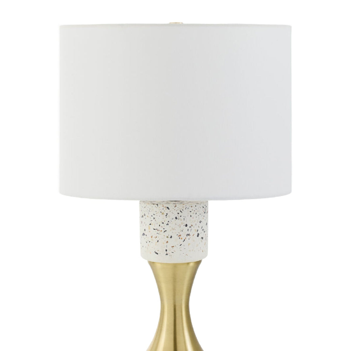 Modern European furniture - Terrazzo Finish Hourglass Table - www.oroa.comLamp