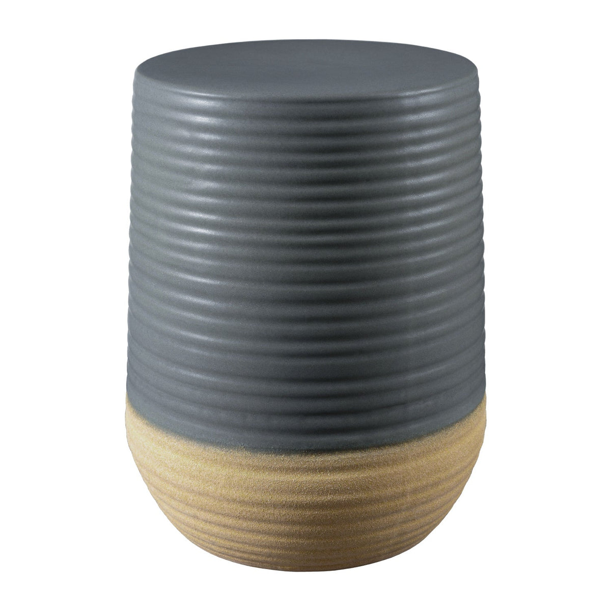 Modern European furniture - Cylindrical Ceramic Garden Stool - www.oroa.com