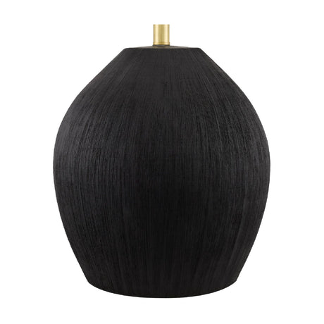 Modern European furniture - Black Ceramic Accent Table Lamp - www.oroa.com