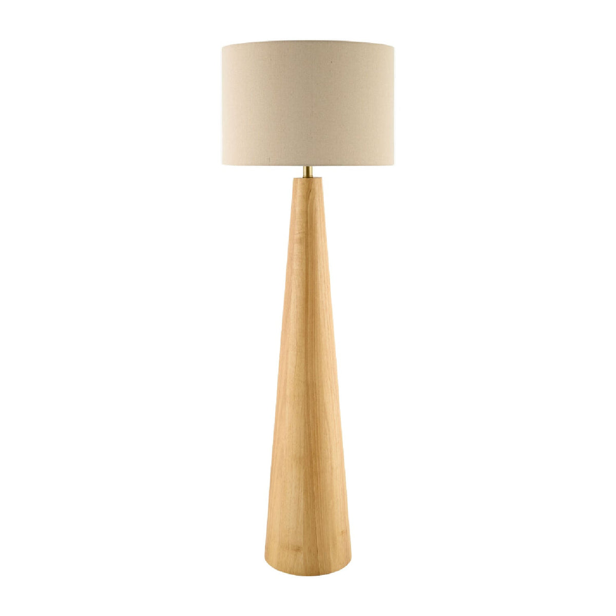 Modern European furniture - Flared Wooden Accent Floor Lamp - www.oroa.com