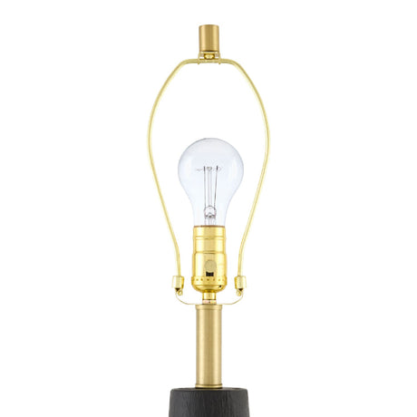 Modern European furniture - Flared Wooden Accent Floor Lamp - www.oroa.com