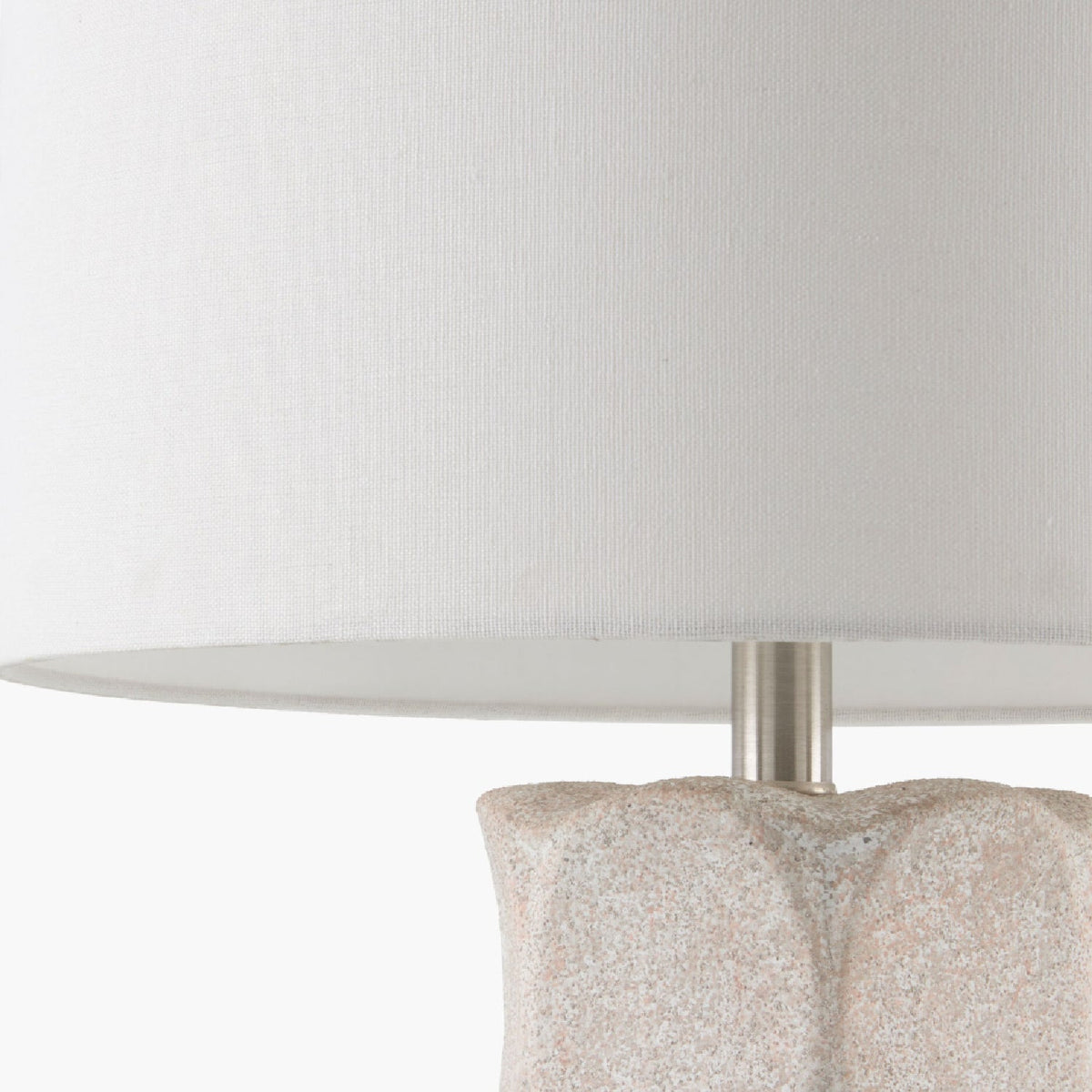 Modern European furniture - White Linen Shade Floor Lamp - www.oroa.com