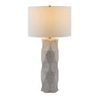 Modern European furniture - White Linen Shade Floor Lamp - www.oroa.com