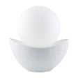 Modern European furniture - Cement Bowl Accent Table Lamp - www.oroa.com