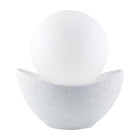 Modern European furniture - Cement Bowl Accent Table Lamp - www.oroa.com