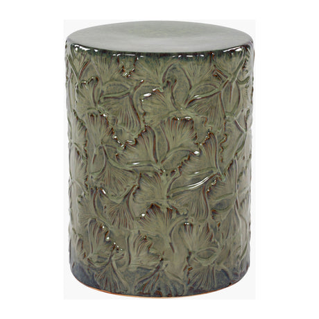 Modern European furniture - Carved Ceramic Garden Stool - www.oroa.com