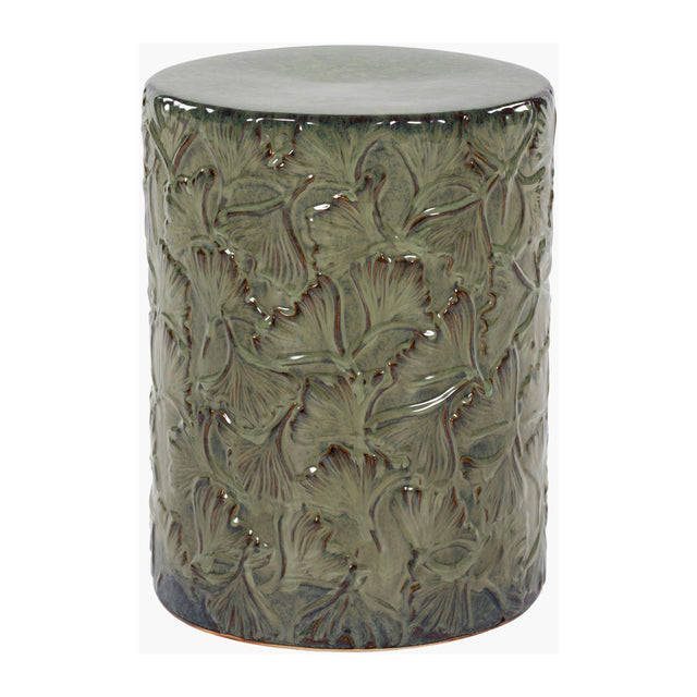 Modern European furniture - Carved Ceramic Garden Stool - www.oroa.com