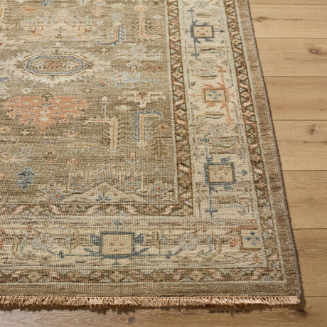 Modern furniture - Patterned Wool Fringe Carpet - www.oroa.com