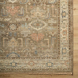 Modern European furniture - Patterned Brown Wool Table Runner - www.oroa.com