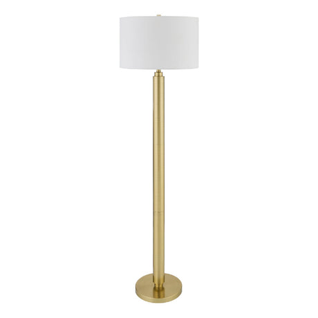 Modern European furniture - Metallic Finish Accent Floor Lamp - www.oroa.com