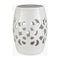 Modern European furniture - Openwork Glazed Ceramic Garden Stool - www.oroa.com