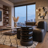 Modern European furniture - Layered Ceramic Garden Stool - www.oroa.com