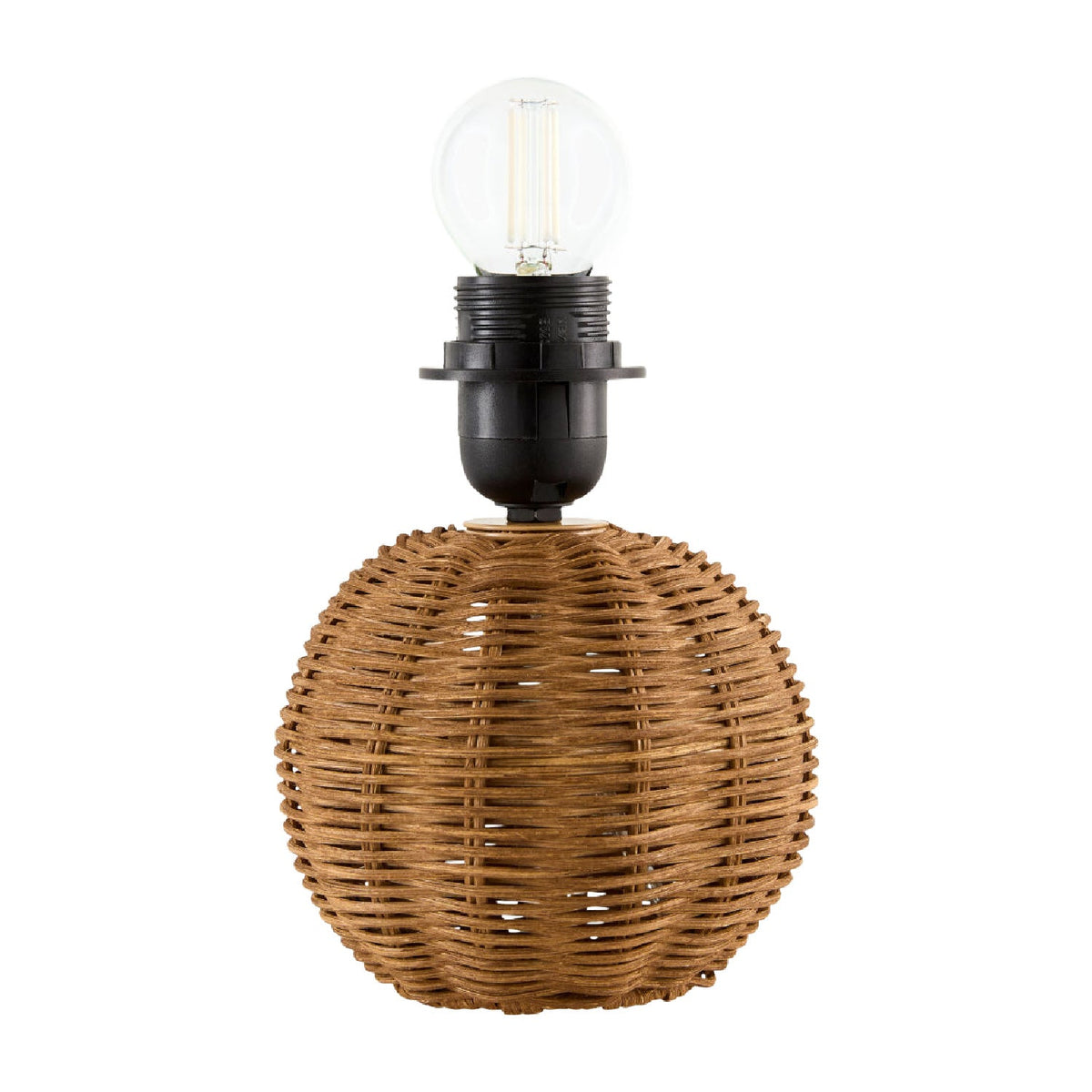 Modern European furniture - Round Rattan Accent Table Lamp - www.oroa.com