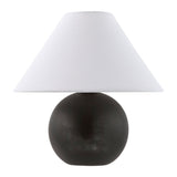 Modern European furniture - Round Ceramic Accent Table Lamp - www.oroa.com