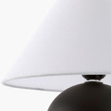 Modern European furniture - Round Ceramic Accent Table Lamp - www.oroa.com