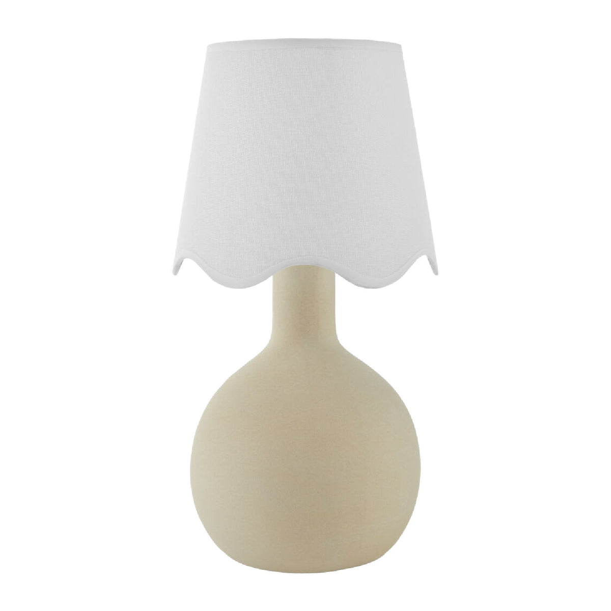 Modern European furniture - Wavy-Edge Rattan Ceramic Table Lamp - www.oroa.com