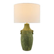 Modern European furniture - Rustic Green Ceramic Table Lamp - www.oroa.com
