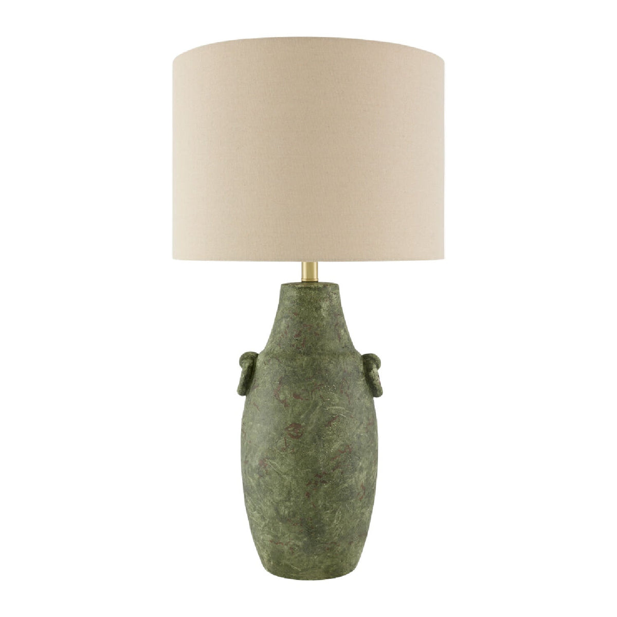 Modern European furniture - Handpainted Green Ceramic Table Lamp - www.oroa.com