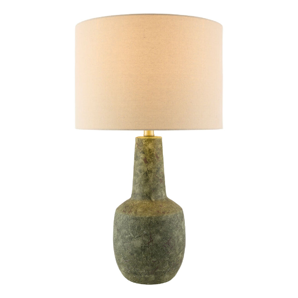 Modern European furniture - Handpainted Green Ceramic Table Lamp - www.oroa.com