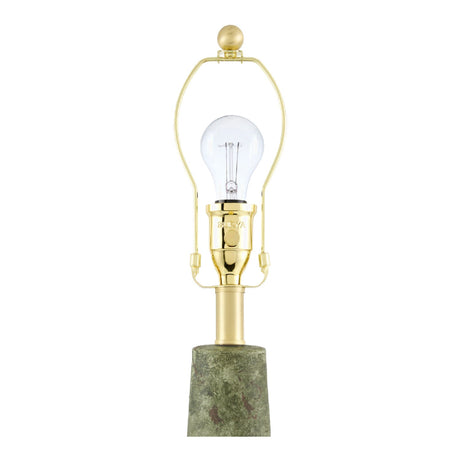 Modern European furniture - Handpainted Green Ceramic Table Lamp - www.oroa.com