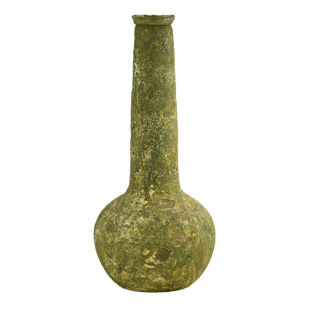 Modern European furniture - Rustic Green Ceramic Table Lamp - www.oroa.com