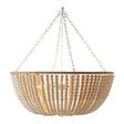 Modern European furniture - Cream Beaded Pendant Lamp - www.oroa.com
