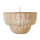 Modern European furniture - Cream Beaded Pendant Light - www.oroa.com