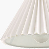 Modern European furniture - Pleated White Linen Wall Lamp - www.oroa.com