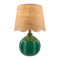 Modern European furniture - Wavy Rattan Accent Table Lamp - www.oroa.com