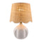 Modern European furniture - Wavy Rattan Accent Table Lamp - www.oroa.com
