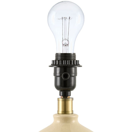 Modern European furniture - Linen Carved Ceramic Table Lamp - www.oroa.com