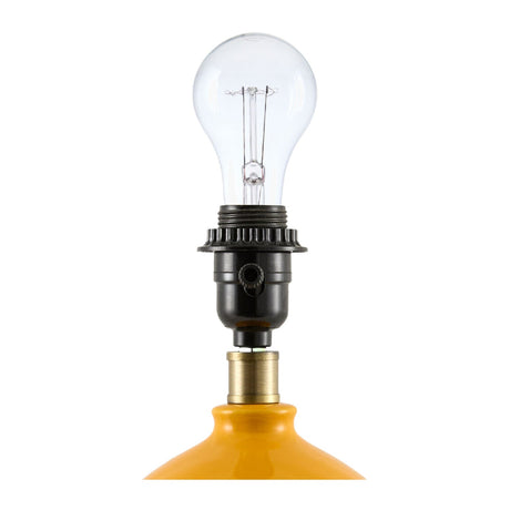 Modern European furniture - Linen Carved Ceramic Table Lamp - www.oroa.com